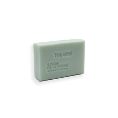 Olive Soap with Green Tea fragrance Without individual packaging 100 gr