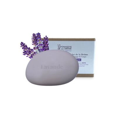 Galet de la Drôme Shea Lavender scent Box 130 gr