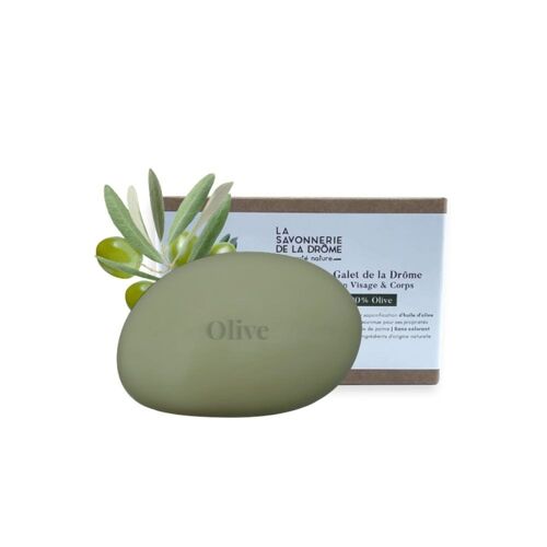 Galet de la Drôme 100% Olive Etui 130 gr