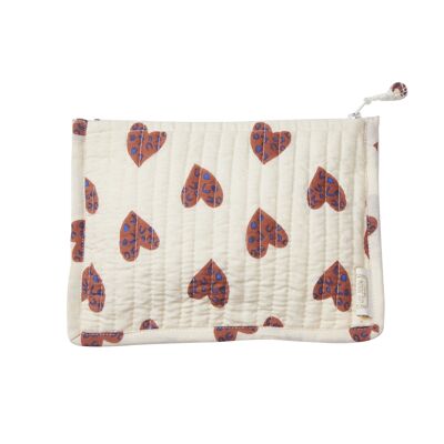 Pochette piccola Wild Heart Ecru