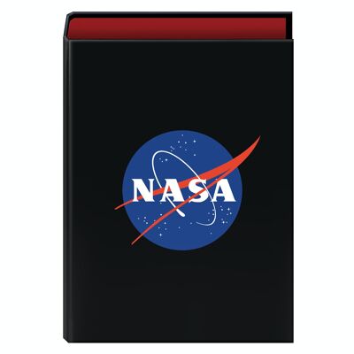 Dohe - Classeur à 4 anneaux - Format 26,4x34x6 cm (Folio) - LOGO NASA
