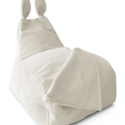 BUNNY L Bean Bag, Corduroy beanbag