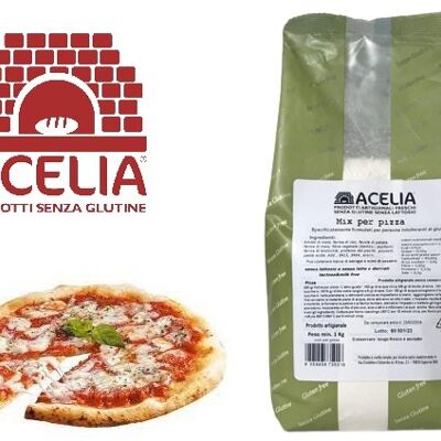 Gluten-free flour - PIZZA MIX - BOX 4 Kg