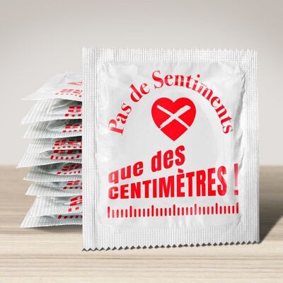Condom: No feelings, only centimeters