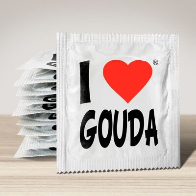 Kondom: Ich liebe Gouda