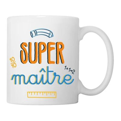 Mug "Super maître"