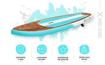 Stand up Paddle Gonflable Riviera 11x 31 x 6 ( 335 x 79 x 15cm) Pack Complet… 6