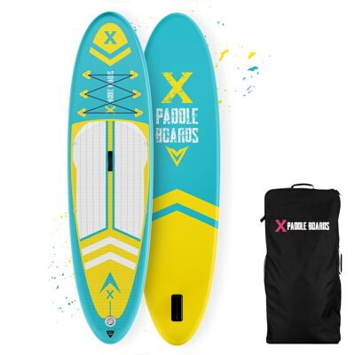 Ripper Kids Tabla de paddle surf hinchable 8'2 x 28 x 4 (250 x 71 x 10 cm)…