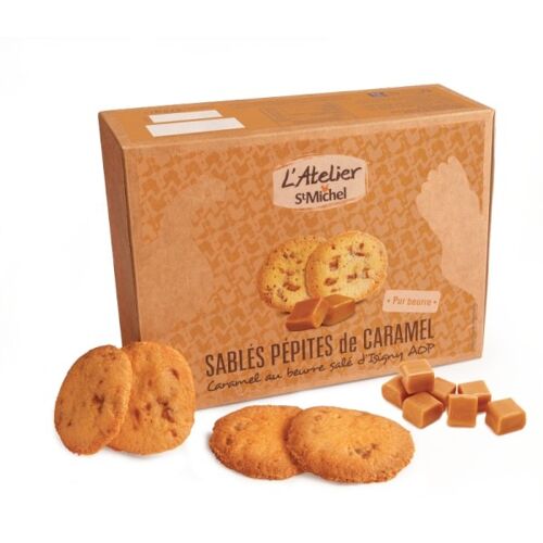 Sablés pépites caramel