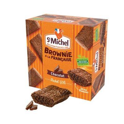 Brownie individuels chocolat (x24)