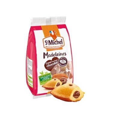 Madeleine coeur chocolat