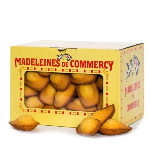 Boite de madeleines de Commercy pur beurre (x50)