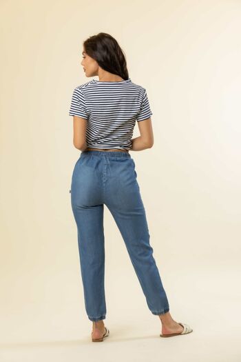 PANTALON ROSY FEMME - BLUE DENIM 3