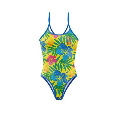 Maillot de bain femme fleuri