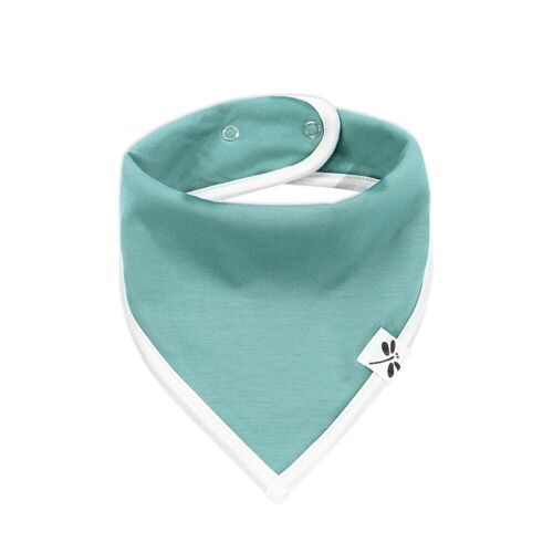 Dark mint Bamboo Bib