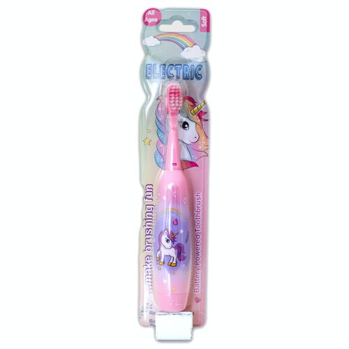 B-brite Electric toothbrush battery unicorn
