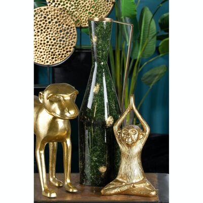 Vaso decorativo in metallo "Grana"