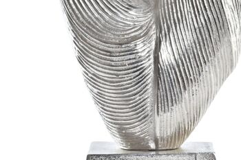 DÉCORATION ALUMINIUM 20X9X44 ABSTRAIT ARGENT AL196010 2