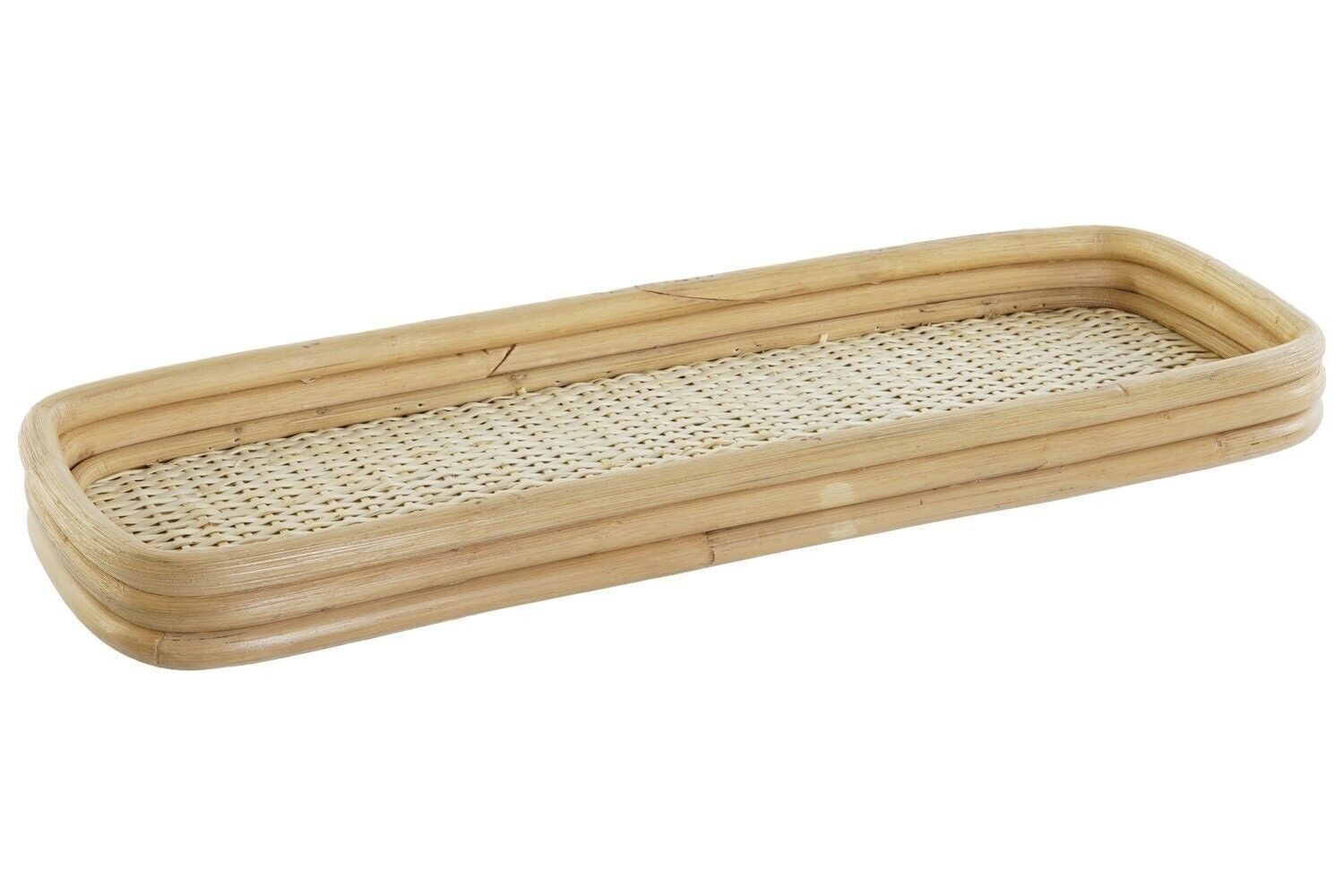 CENTRO TAVOLA IN RATTAN 50X17X4 NATURALE BD207546