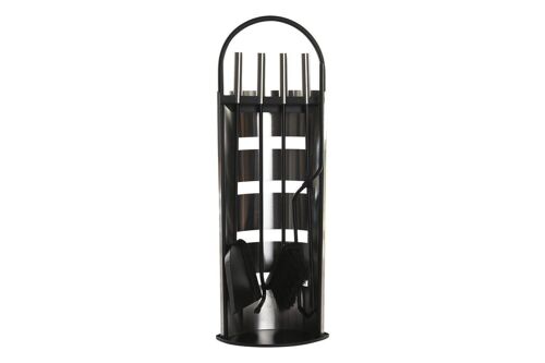 CHIMENEA SET 4 ACERO 8X1X51 PLATEADO CH199569