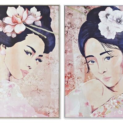 QUADRO PS TELA 103,5X4,5X144 GEISHA 2 ASSORTITI. CU179961