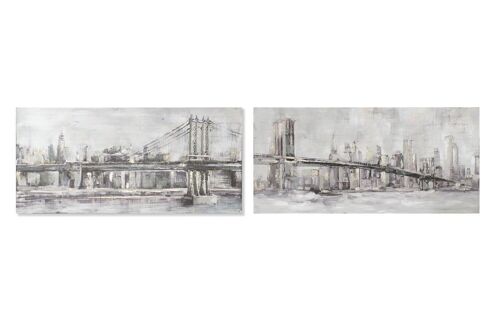 CUADRO LIENZO PINO 150X3,8X70 NEW YORK 2 SURT. CU184901