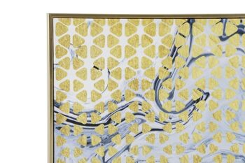 TABLEAU PS TOILE 60X3X90 ABSTRAIT LAQUE 2 ASSORTIMENTS. CU184958 2