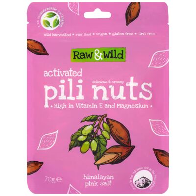 Activated Pili Nuts - Pink Himalayan Salt