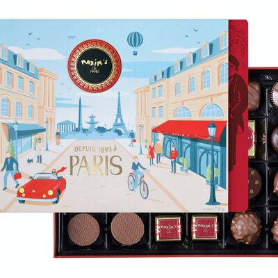Boîte assortiment 22 Chocolats -  Paris