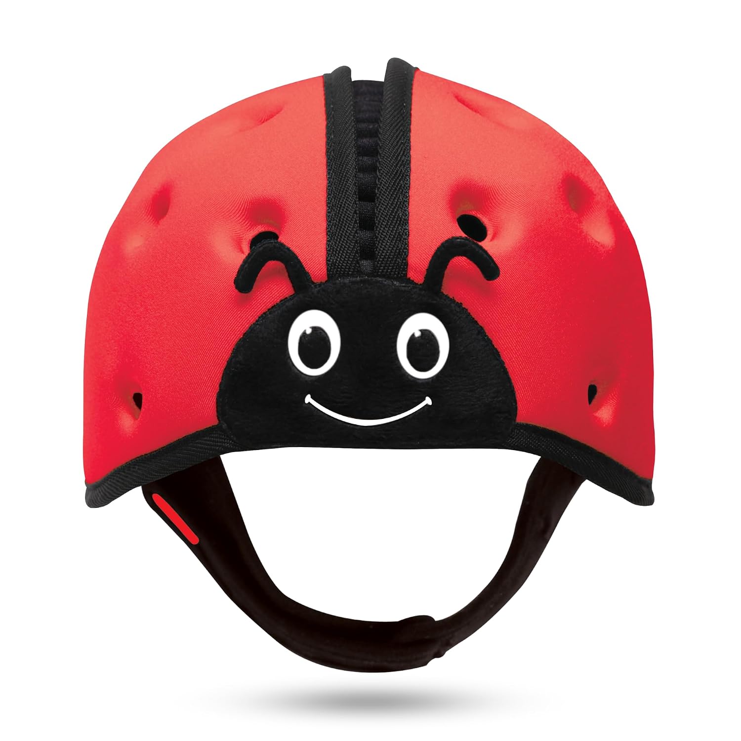 Baby Head Protector Helmet – Lightweight & Breathable Safety Headgear for Crawling & Walking, 7–24 Months – Ladybird Red | SafeheadBABY