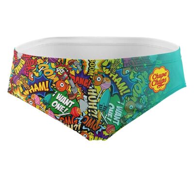 Men's Slip Swimsuit Chupa Chups Comic