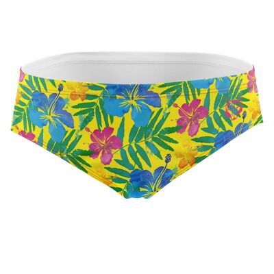 Floral Men's Slip Swimsuit