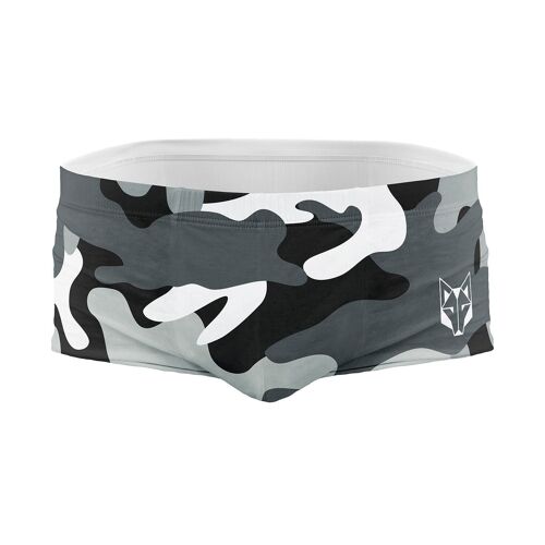 Bañador Trunk Hombre Camo Grey