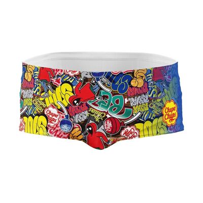 Trunk Swimsuit Man Chupa Chups Graffiti