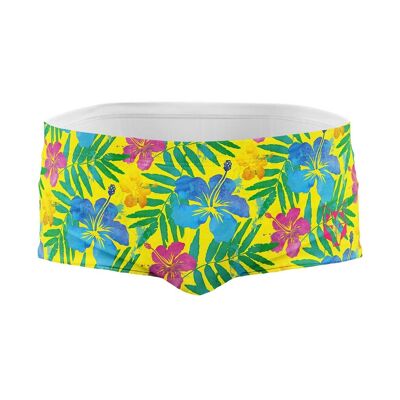 Floral Men's Trunk Swimsuit