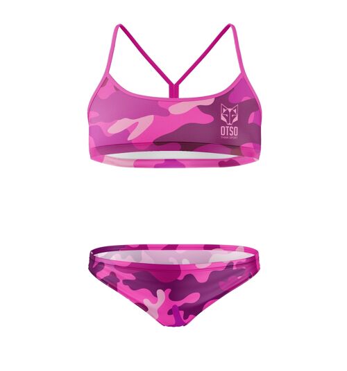 Bikini Mujer Camo Pink