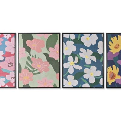 PICTURE CANVAS PS 45X2,5X60 FLOWERS 4 ASSORTMENTS. CU187158