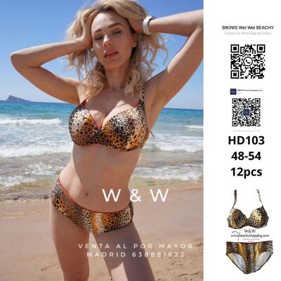 Bikini leopardato Capacità HD103