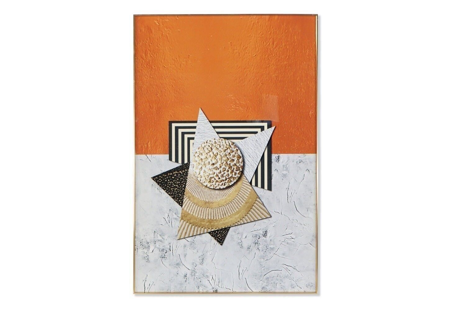 ALUMINIUMBILD MDF 80X3X120 ABSTRAKT PORZELLAN CU187231