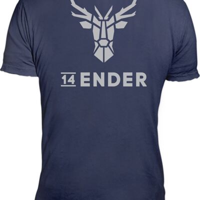 T-Shirt14Ender®Logo Clásico azul marino