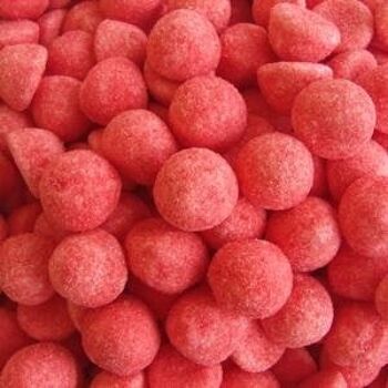 Bonbons fraises tendres Pierrot Gourmand, sac de 1 kg 2