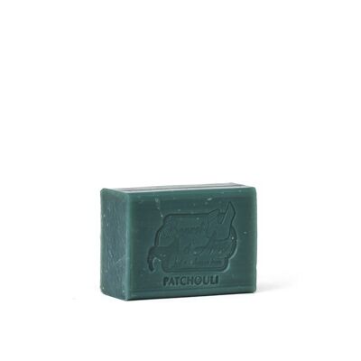Patchouli soap with fresh and organic donkey milk