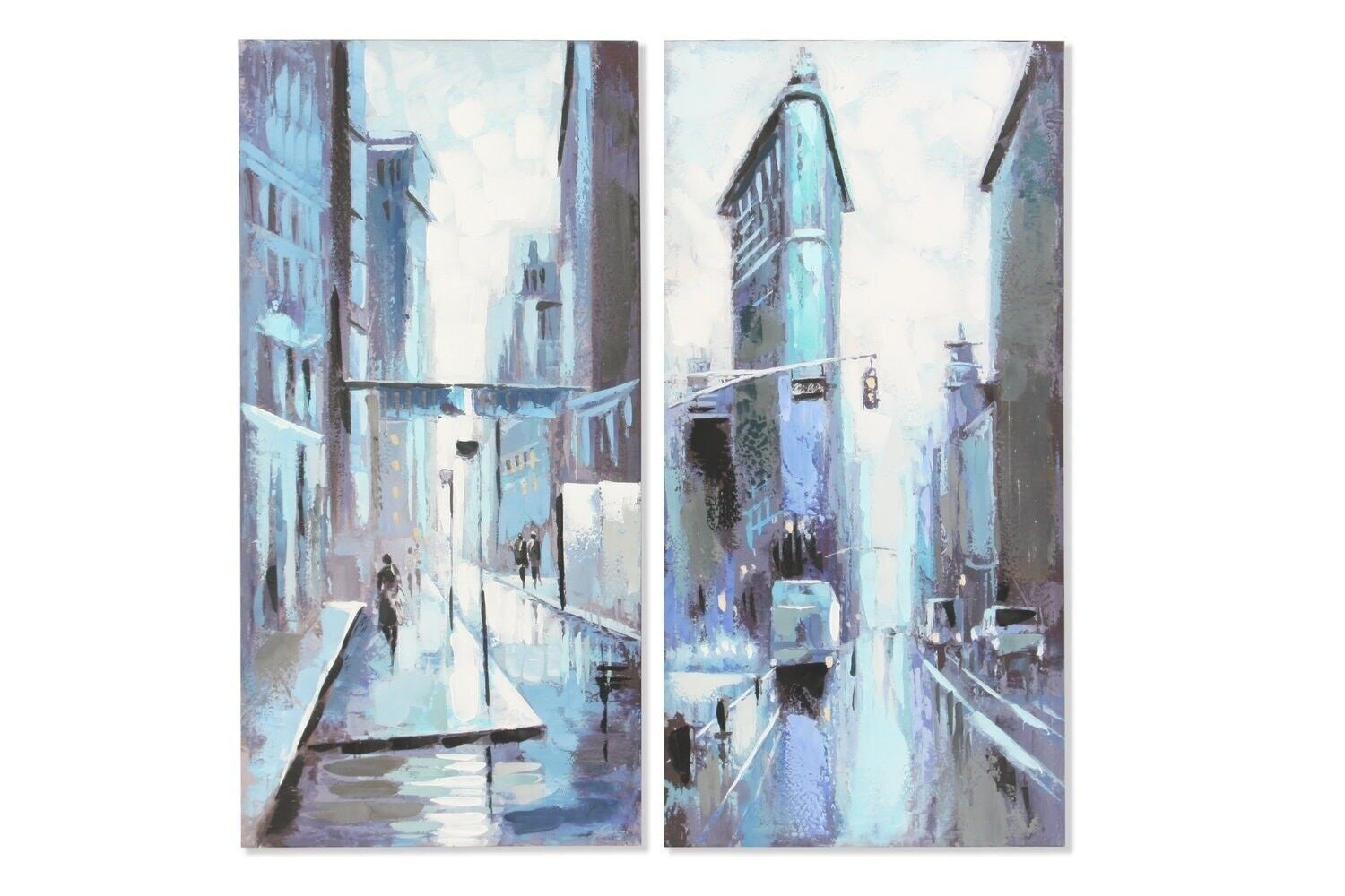 QUADRO IN MDF TELA 60X3X120 CITY 2 ASSORTITI. CU187820