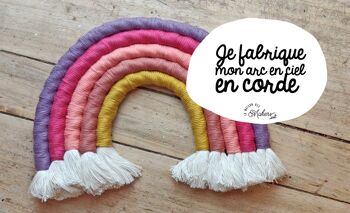 Kit DIY Arc en ciel - Coloris Sorbet 1