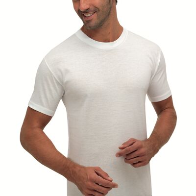 Camisa de manga corta para hombre Fruit 100% Jersey algodón - Made in Italy