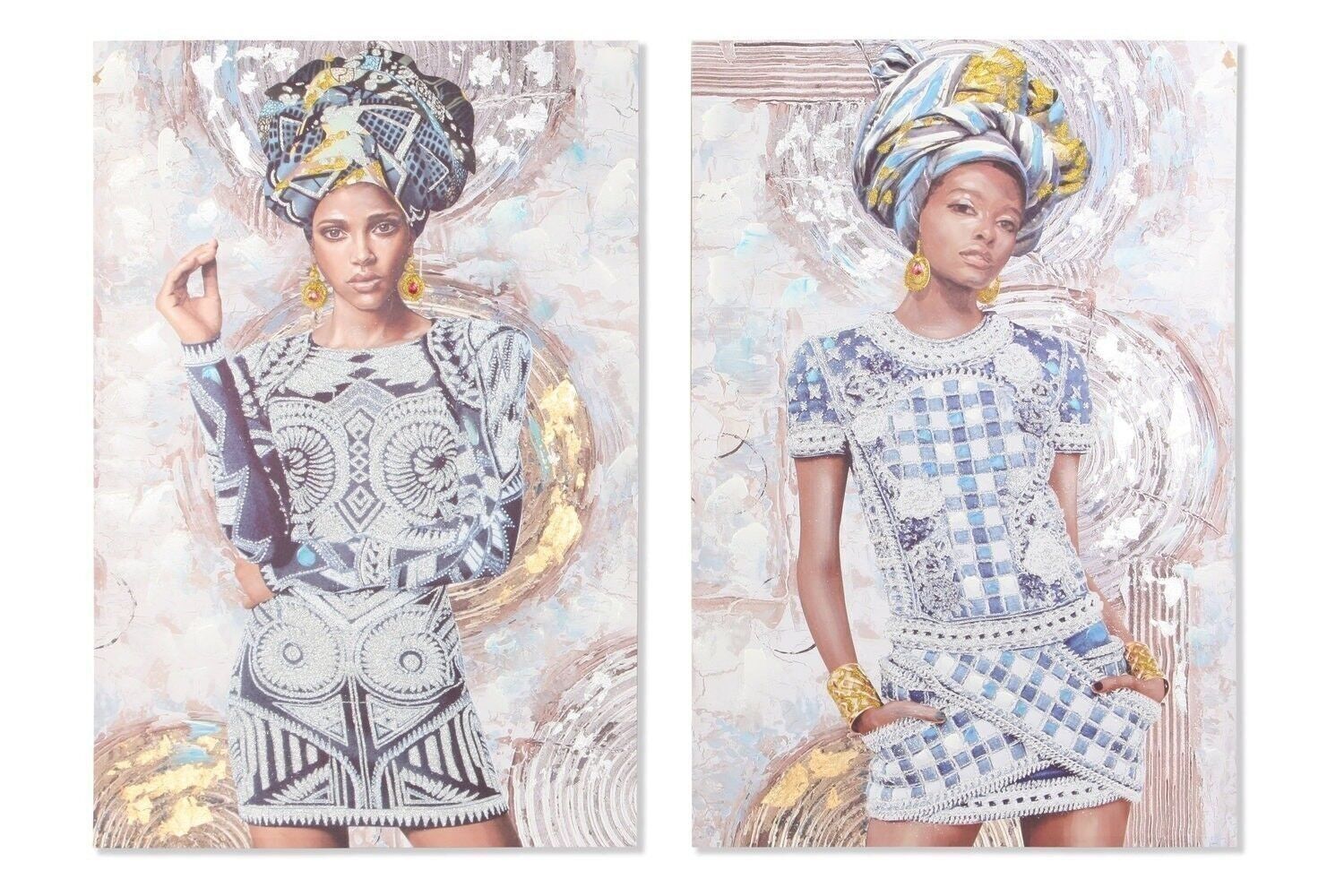 LEINWANDBILD MDF 80X3X120 AFRIKANISCH 2 SORTIMENTE. CU187853