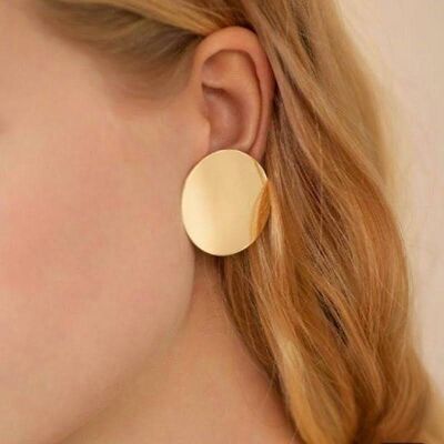 Earrings Gold Plated Fashion Jewelry  Women Girl Gift New