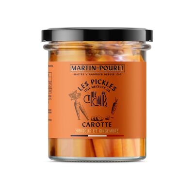 Carrot, hibiscus and ginger pickles 90g