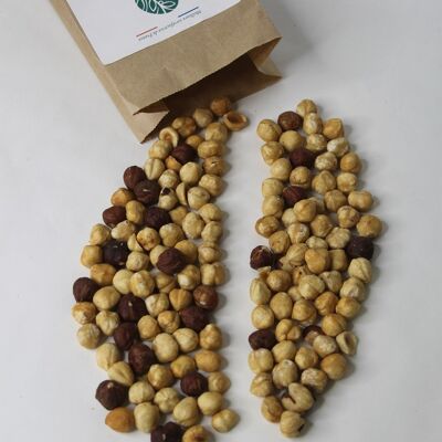 Bio-Kaffee 1 kg Bohnen – entkoffeinierte Haselnuss – Aufdruck.