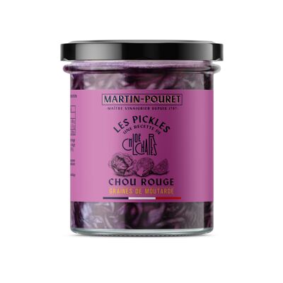 Pickles de chou rouge, graines de moutarde 60g